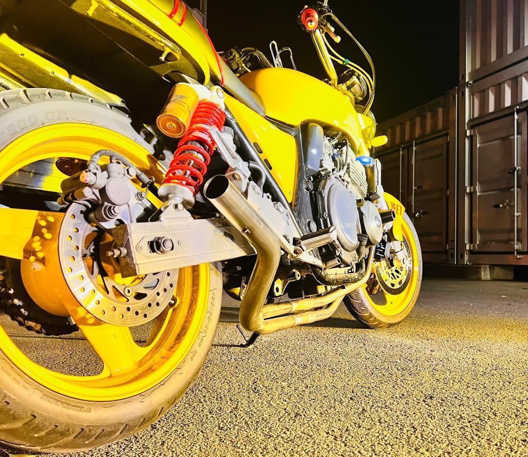 REDSTAGE CB400SF NC31【飛燕】スタンダード 4-2-1メッキ