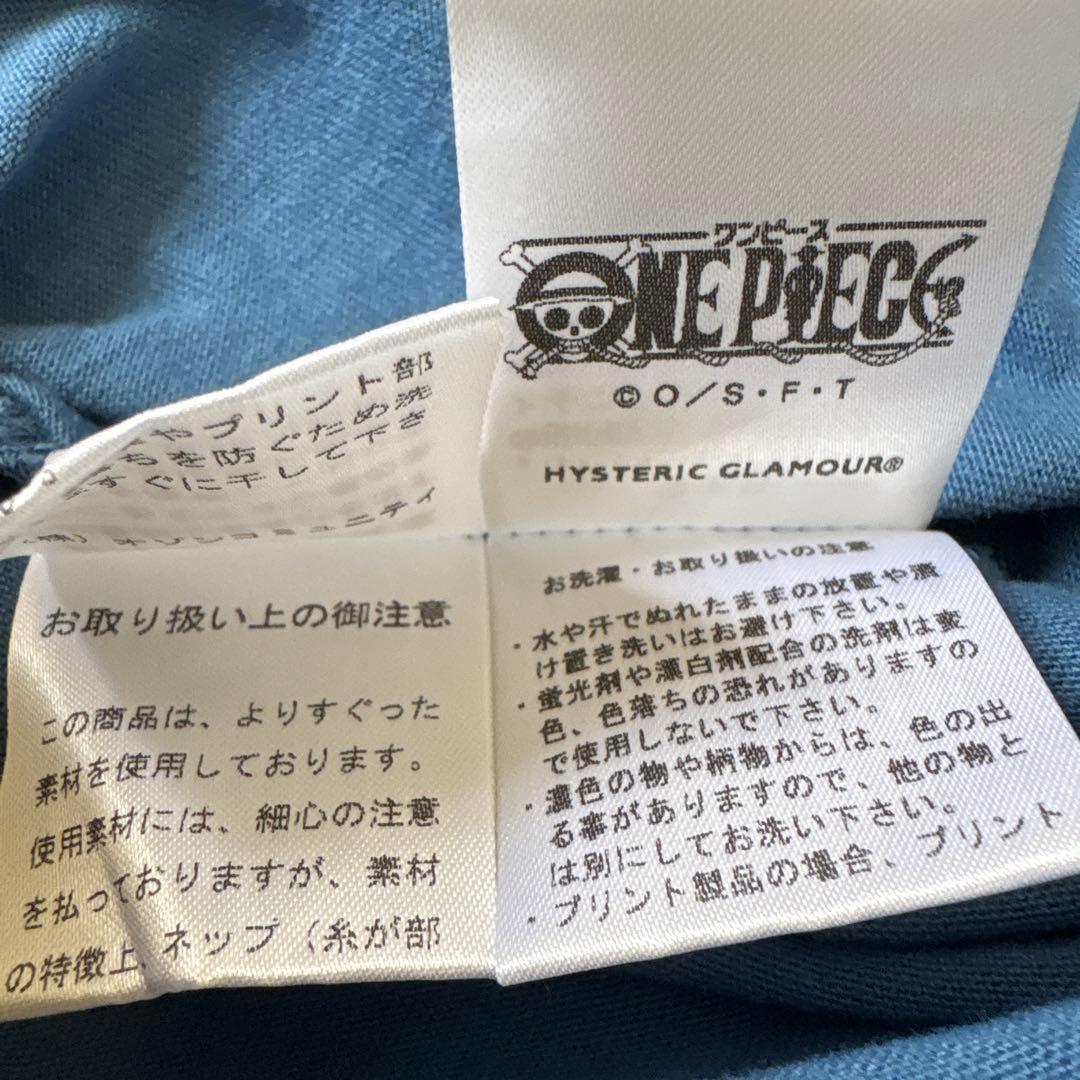 未使用タグ付き：XL ONE PIECE x HYSTERIC GLAMOUR