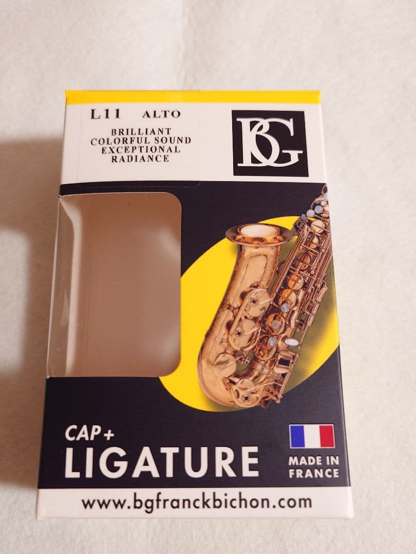 BG L11 アルトサックス用　リガチャー GP ゴールドプレート