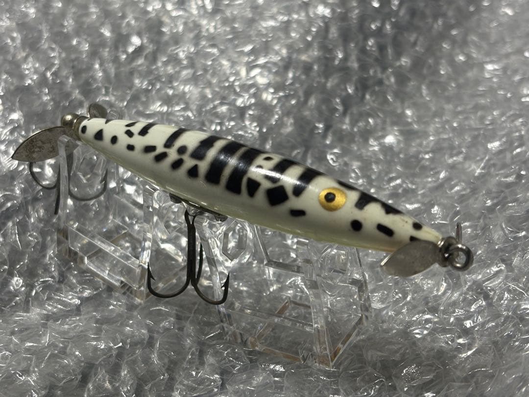 オールドヘドン　ダイイングフラッター　レアカラー　金目　HEDDON ルアー