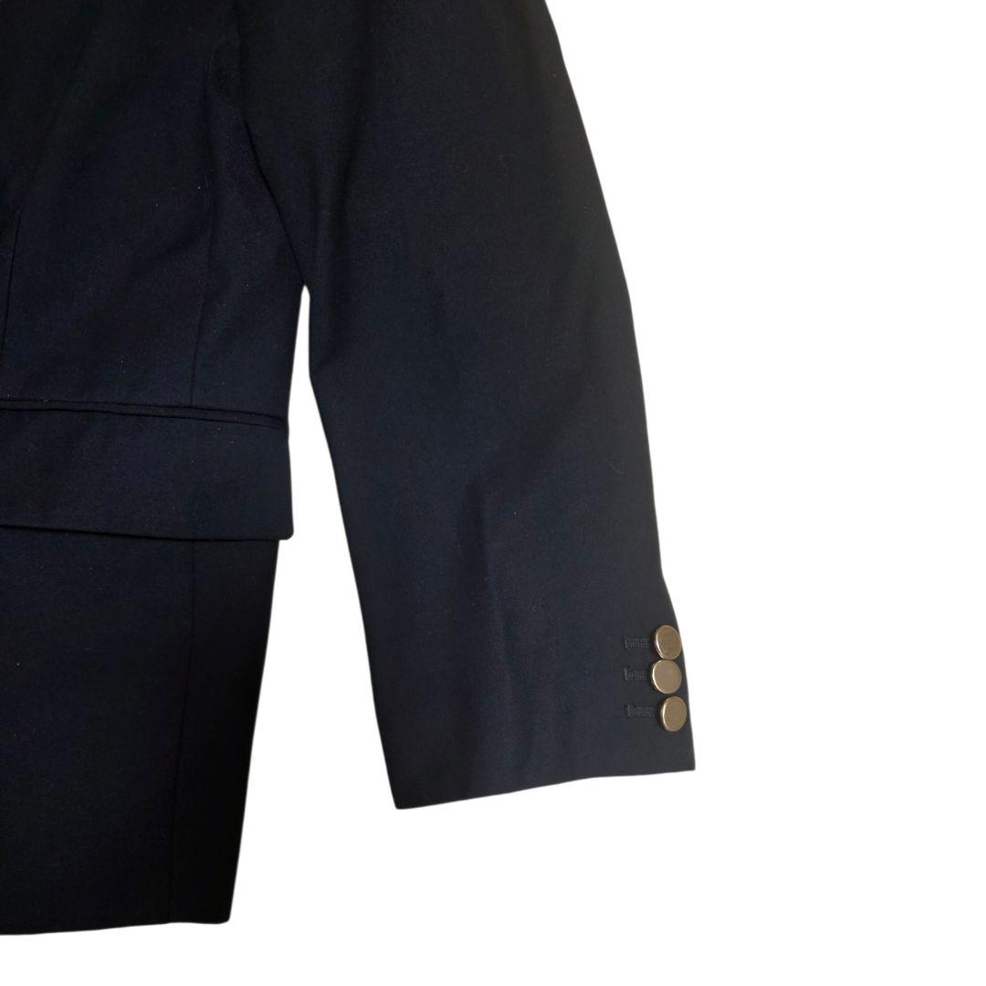 定価18700円 Mila Owen　金釦ダブルブレストロングブレザー　ネイビー