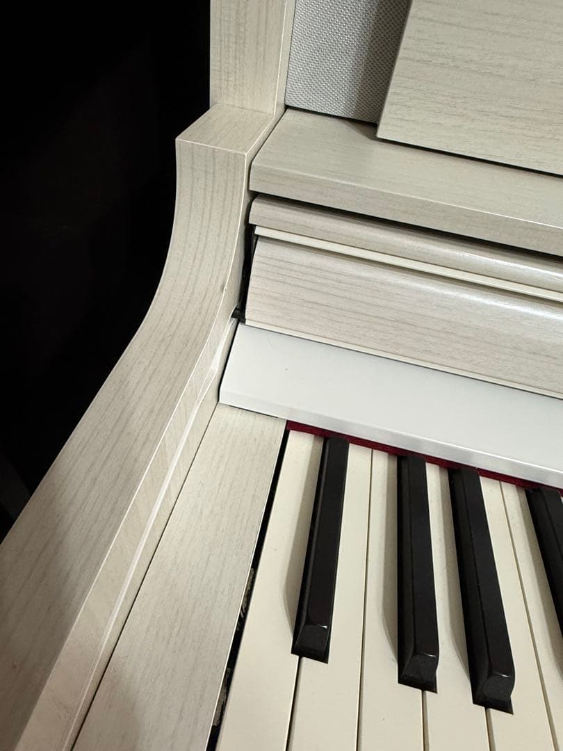 む*ん様 電子ピアノ LX706GP 白【椅子、遮音カーペット、ヘッドホン付】