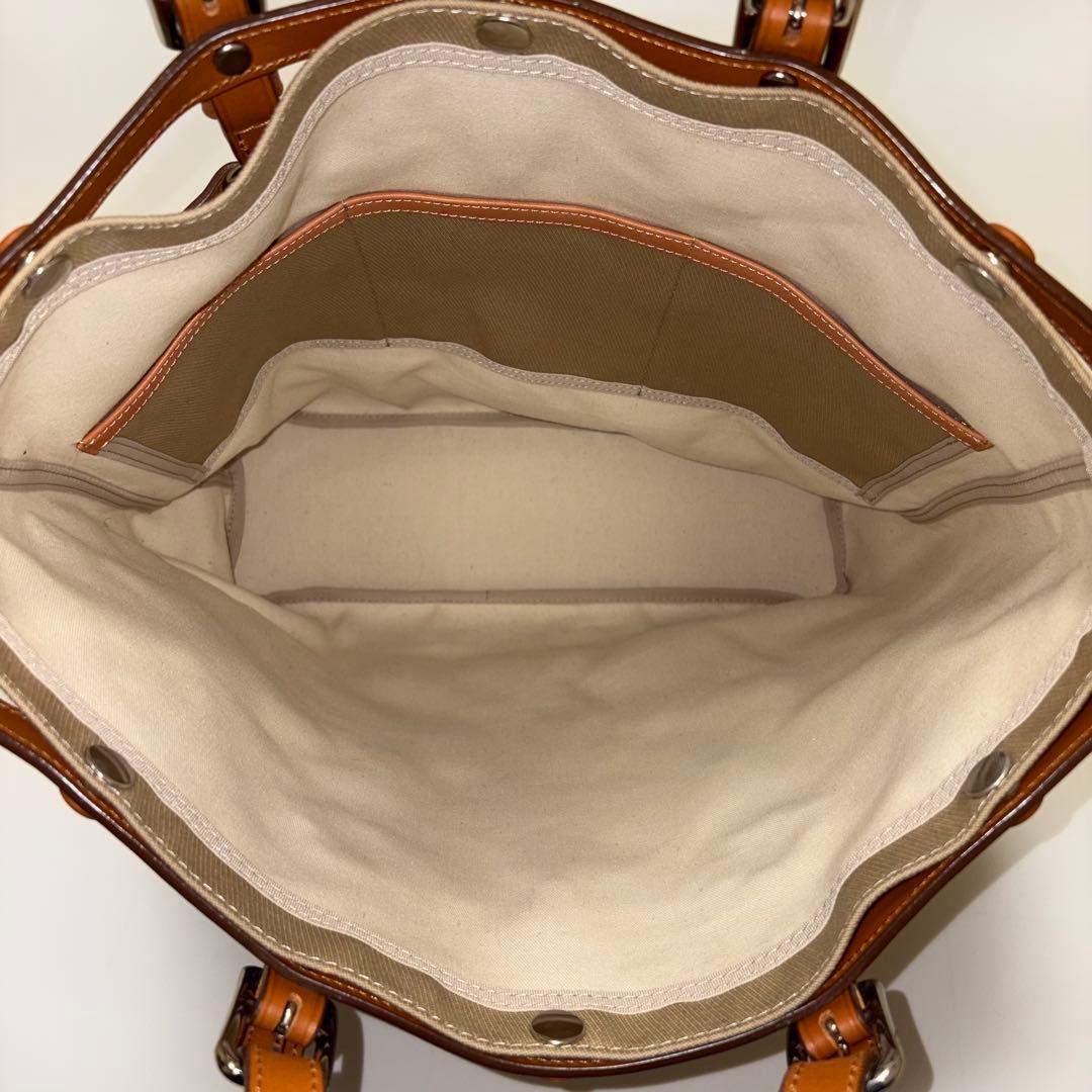 希少　ソメスサドル　HT LABEL トートバッグ　本革　大きめ　肩がけ　A4