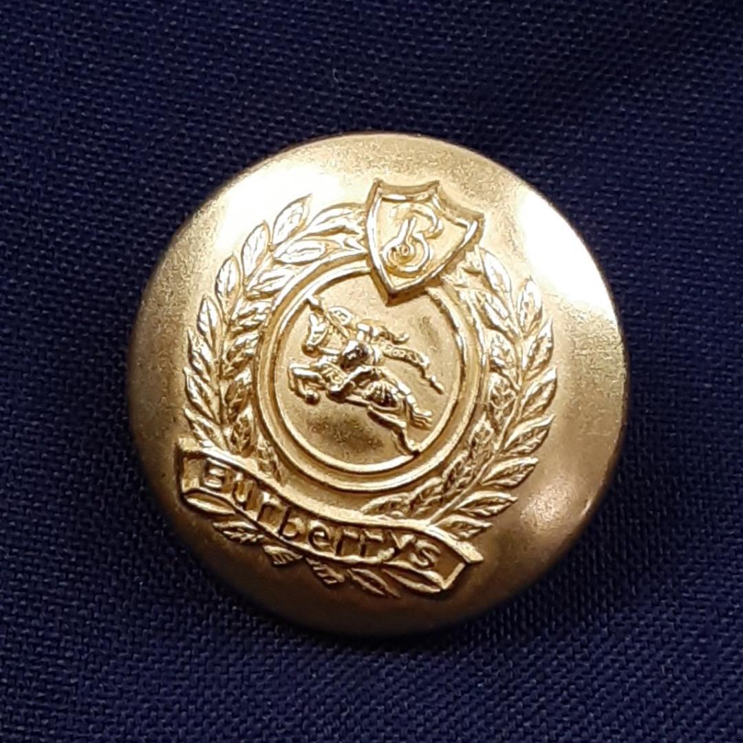 美品◎Burberry's 紺ブレ 金ボタン 大きいサイズ 90s ヴィンテージ