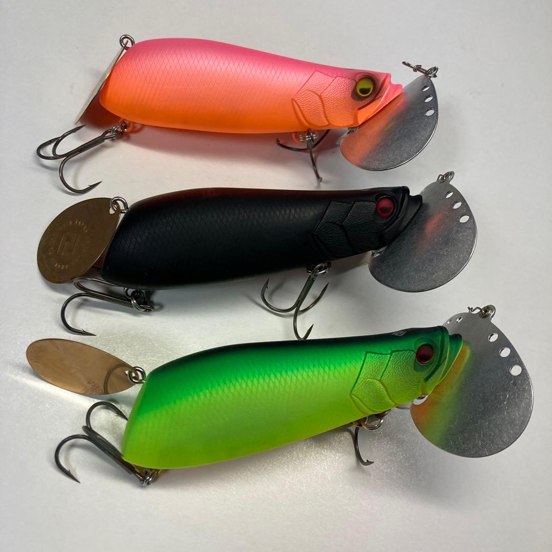 【美品】レイドジャパン　水面系トップルアー　5個