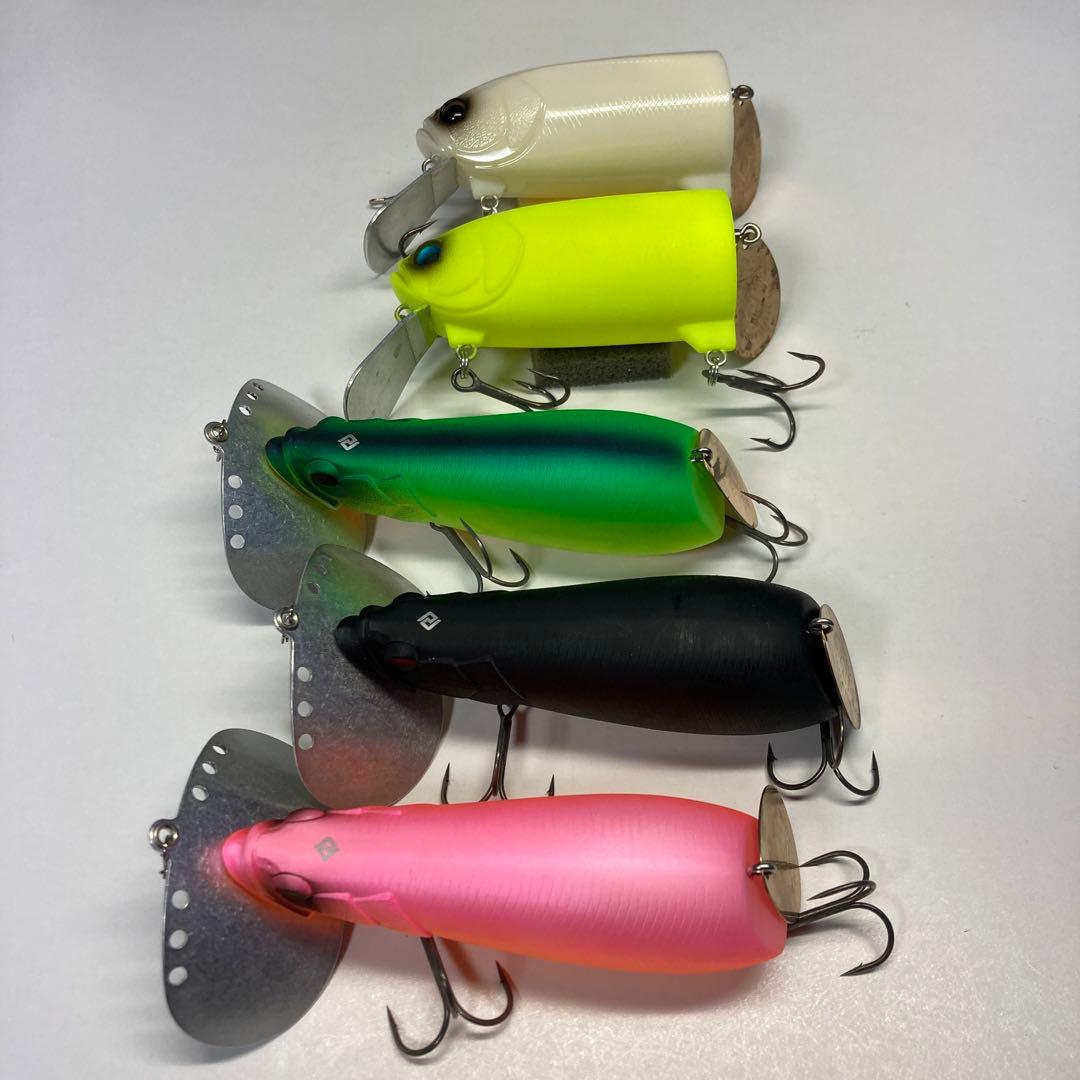 【美品】レイドジャパン　水面系トップルアー　5個