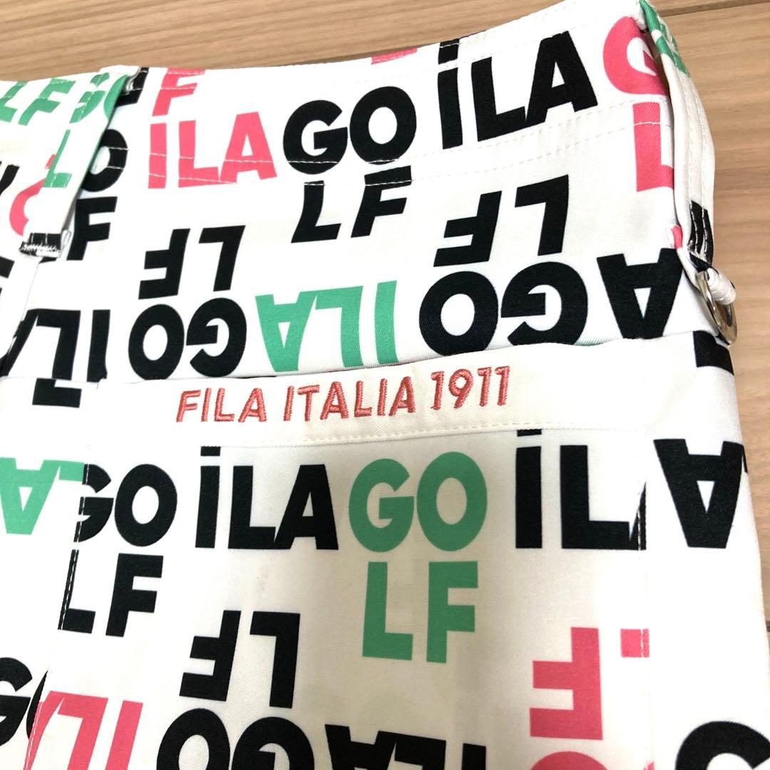 フィラゴルフ 上下セットアップ　半袖ゴルフシャツL ショートパンツM