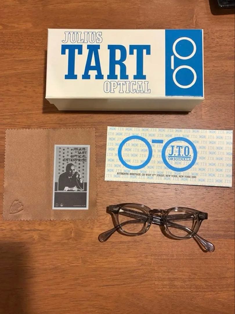 希少サイズ　JULIUS TART OPTICAL メガネ