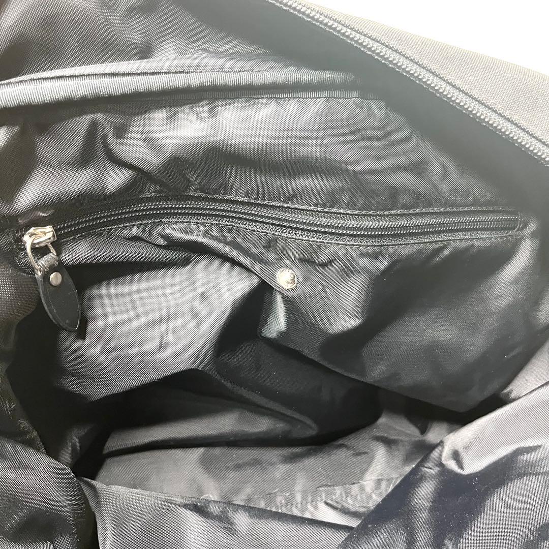 【美品】希少 ポロ ラルフローレン ボストンバッグ レザー×キャンバス ブラック