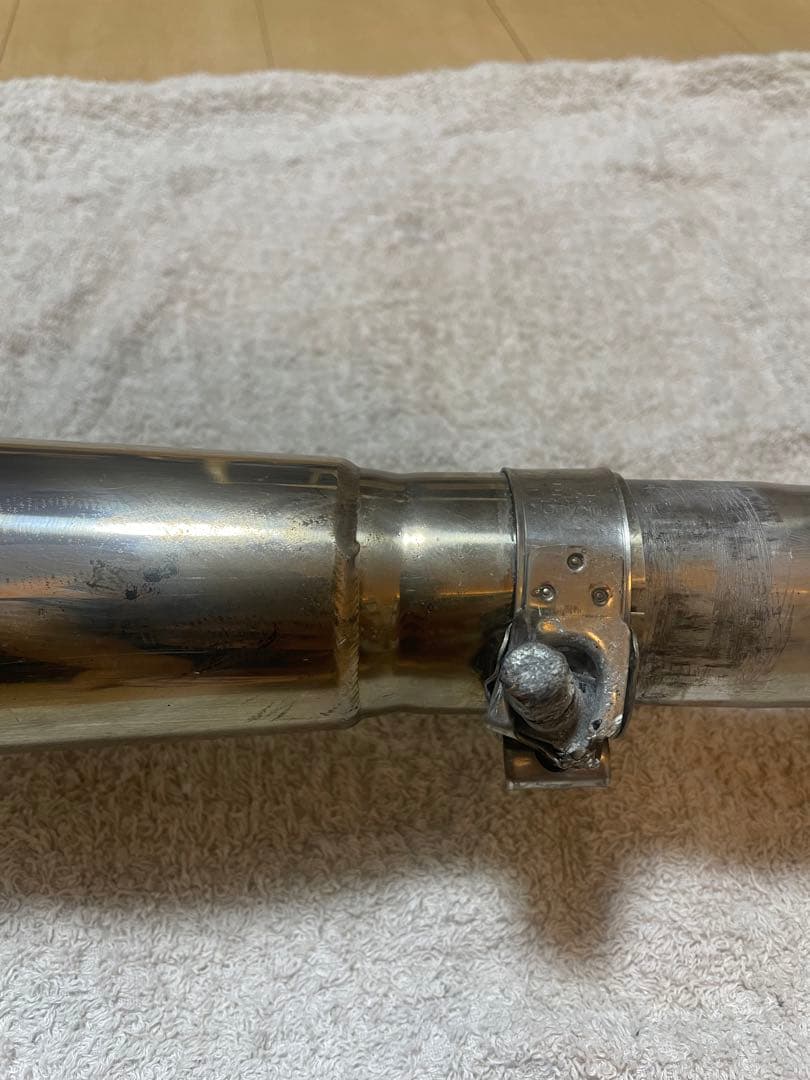 SR400(FI)マフラーOVER Racing SSメガホンマフラーRH03J