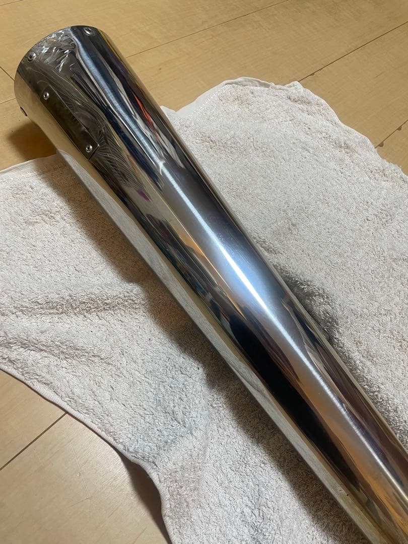 SR400(FI)マフラーOVER Racing SSメガホンマフラーRH03J