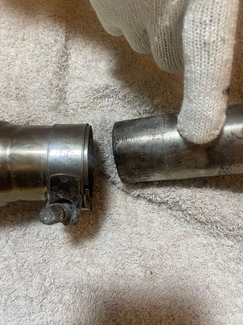 SR400(FI)マフラーOVER Racing SSメガホンマフラーRH03J