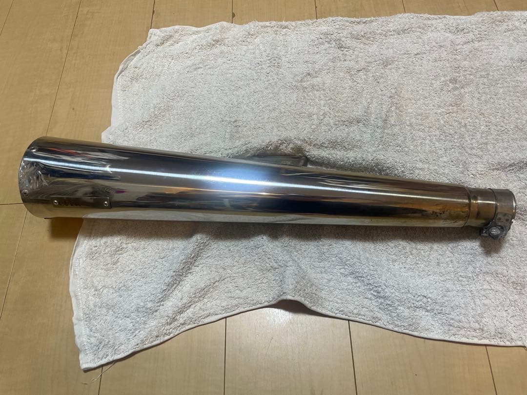 SR400(FI)マフラーOVER Racing SSメガホンマフラーRH03J