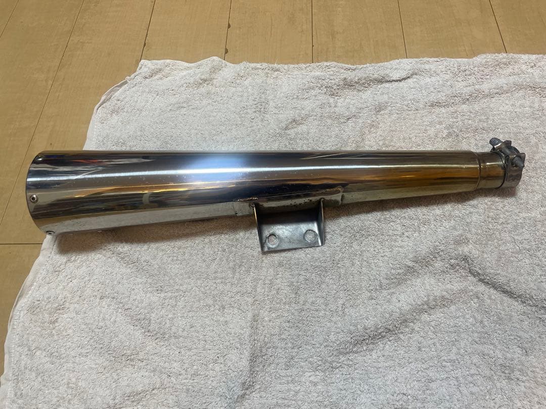 SR400(FI)マフラーOVER Racing SSメガホンマフラーRH03J