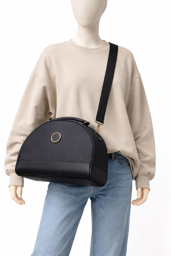 美品　希少　GIANNNI VERSACE 2way ショルダーバッグ　ブラック