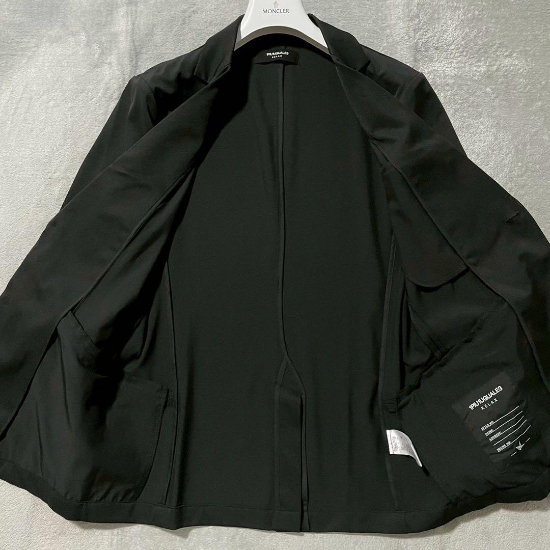 ウノピュウノウグァーレトレ スーツ セットアップ Lサイズ ブラック