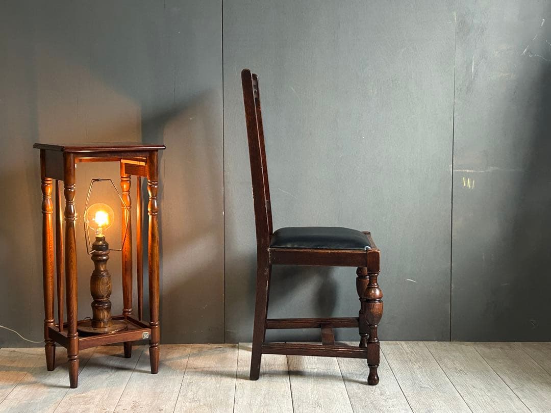 ③　英国　イギリス　ロイズアンティークス　ハイバックチェア　高浮き彫り　GY