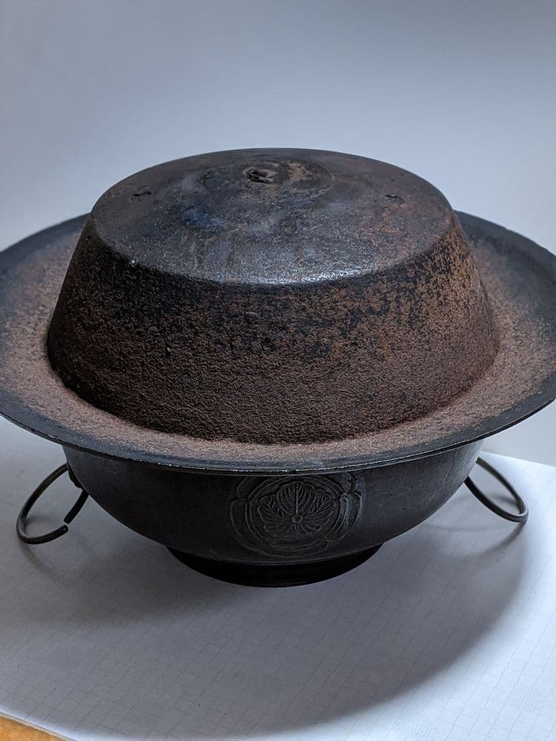 羽釜 大湯釜 囲炉裏 炉釜 古民具 アンティーク