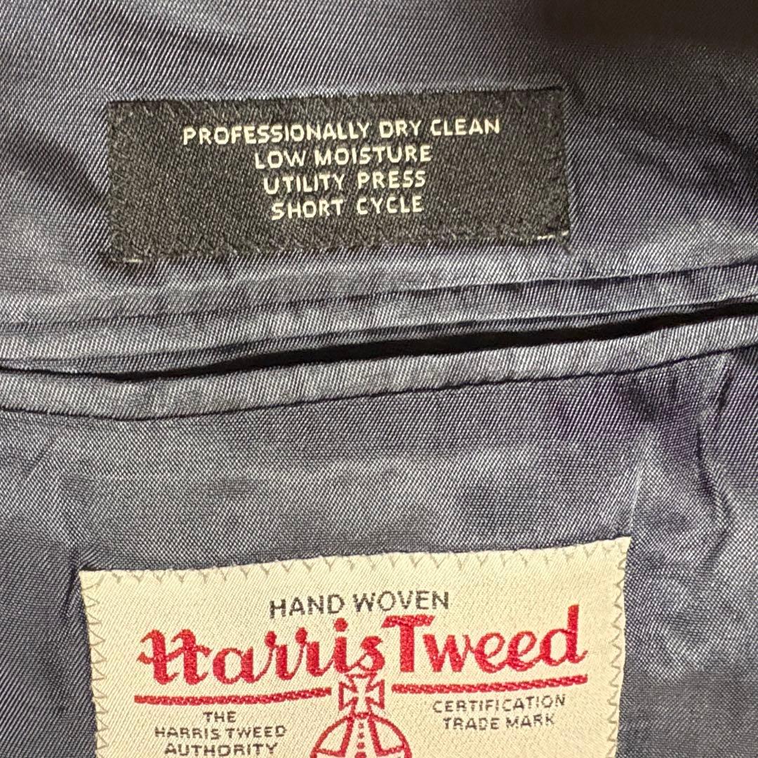 美中古 ハリスツイード Jos. A. Bank ツイードジャケット 42・L