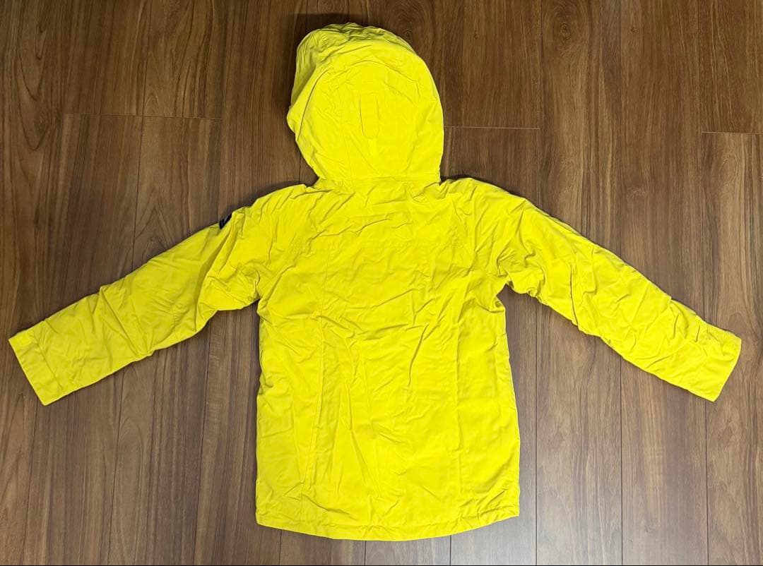 BURTON 子ども用フード付きジャケット イエロー
