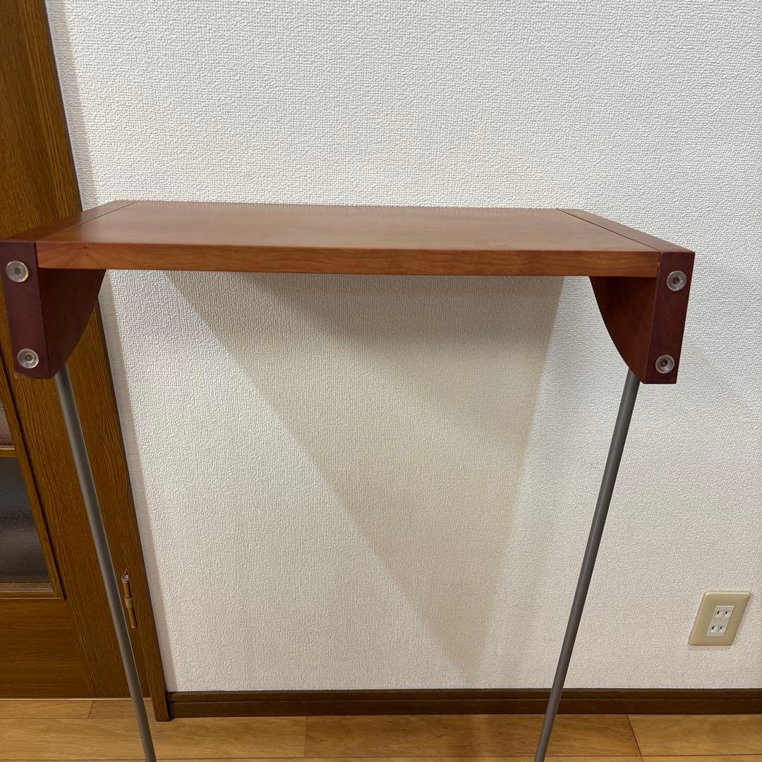 ポラダ社　アクタス　porada 木製サイドテーブル チェリー材　美品