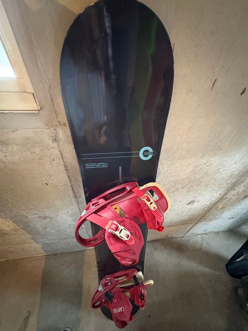 burton custom 156バートン カスタム カーテルバイン付き