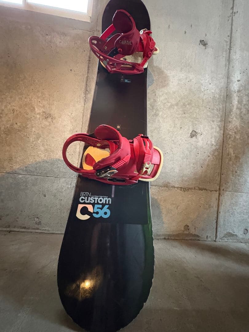 burton custom 156バートン カスタム カーテルバイン付き