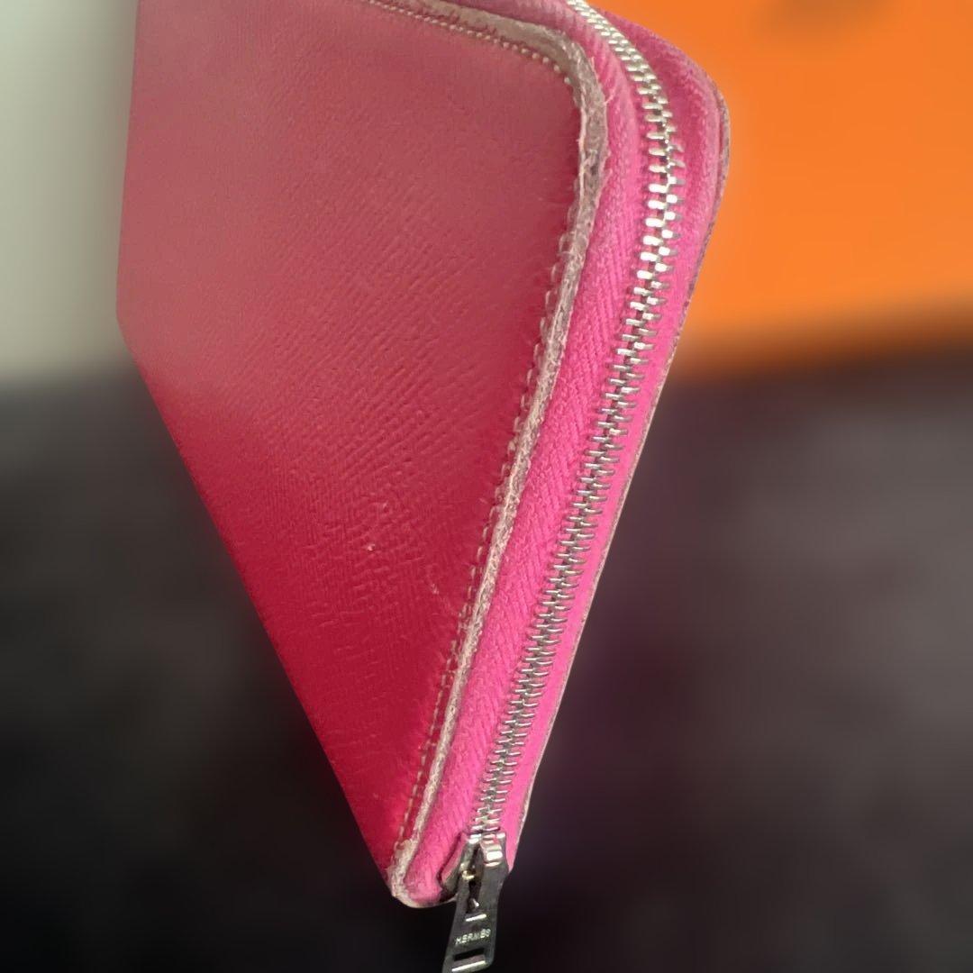 HERMESシルクインロング財布