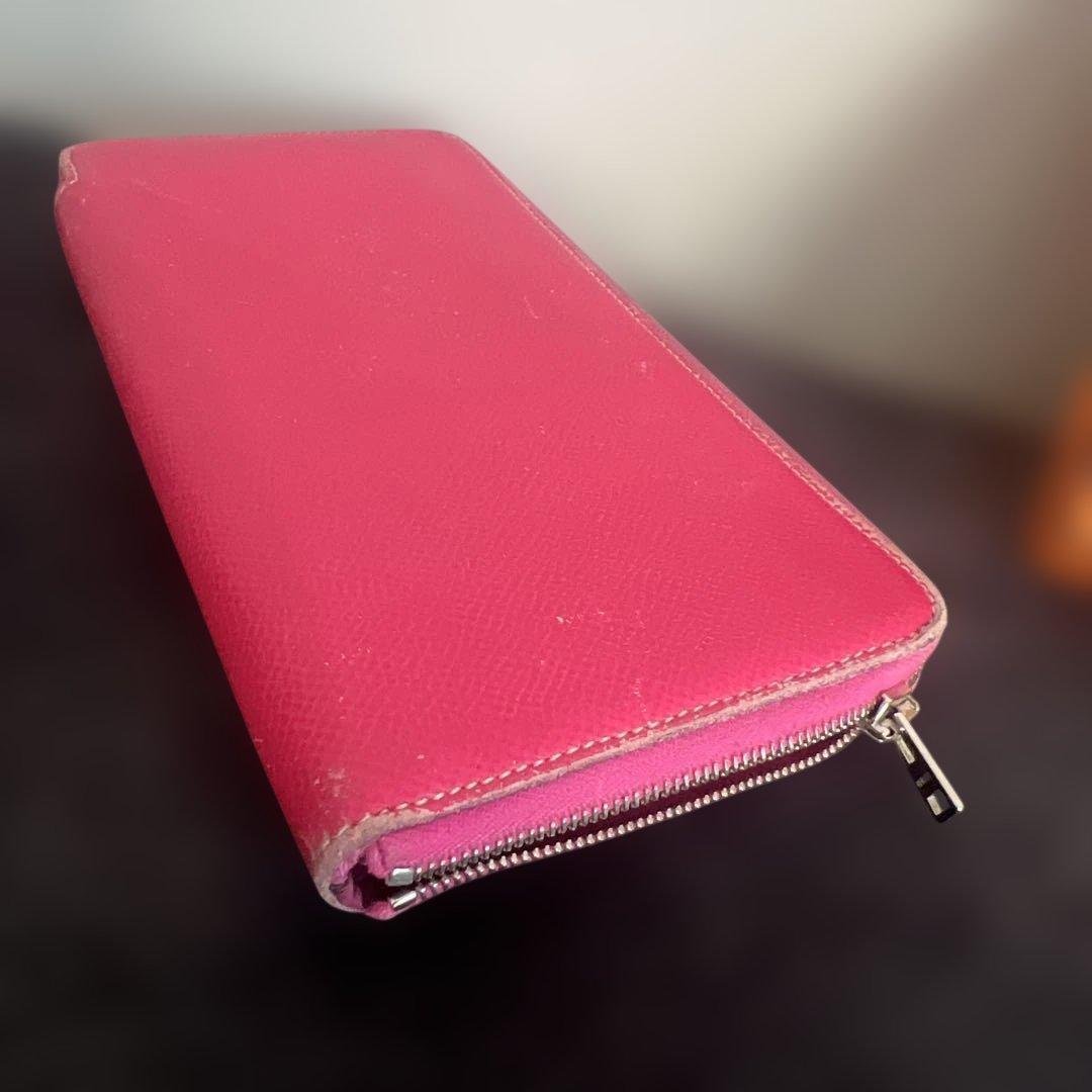 HERMESシルクインロング財布