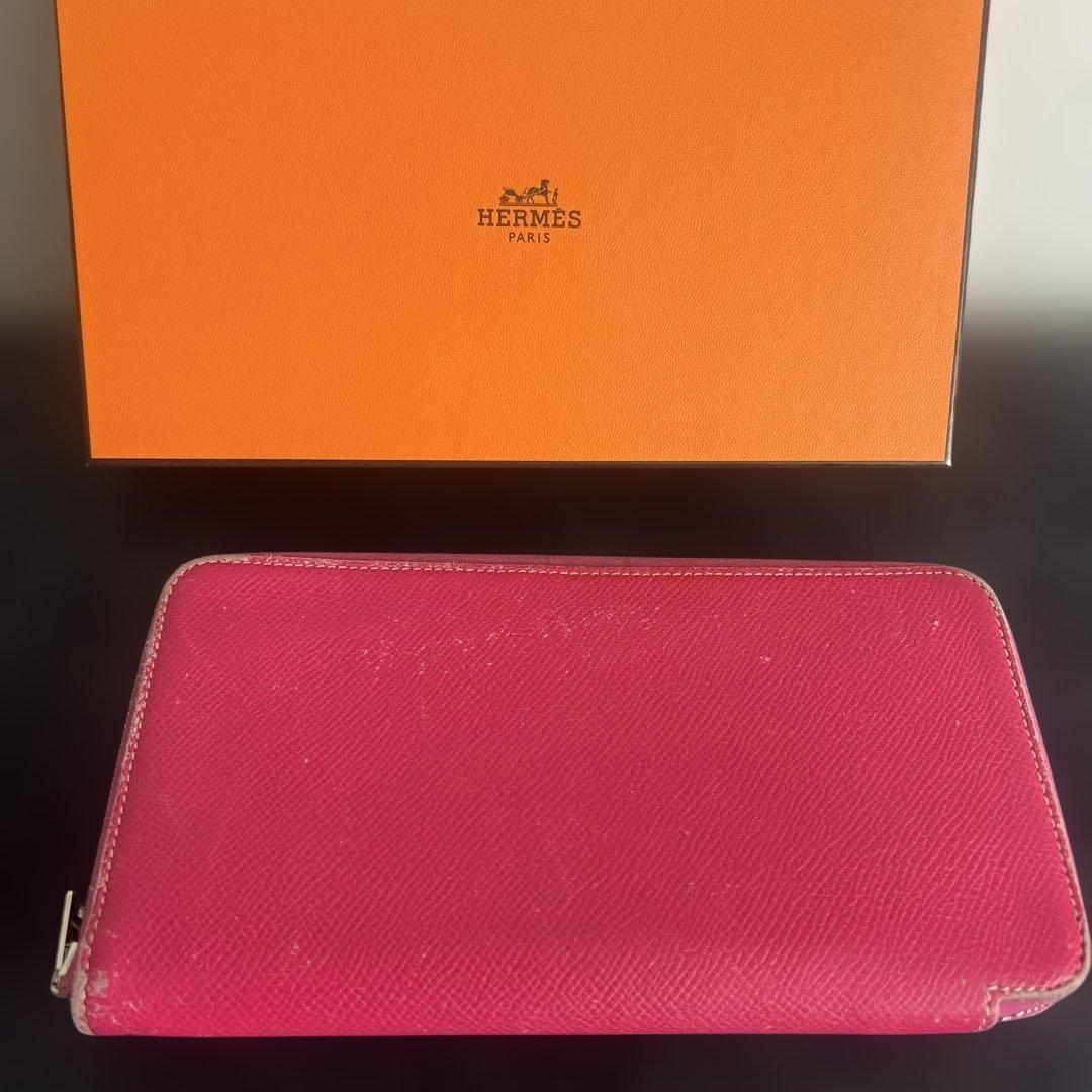 HERMESシルクインロング財布