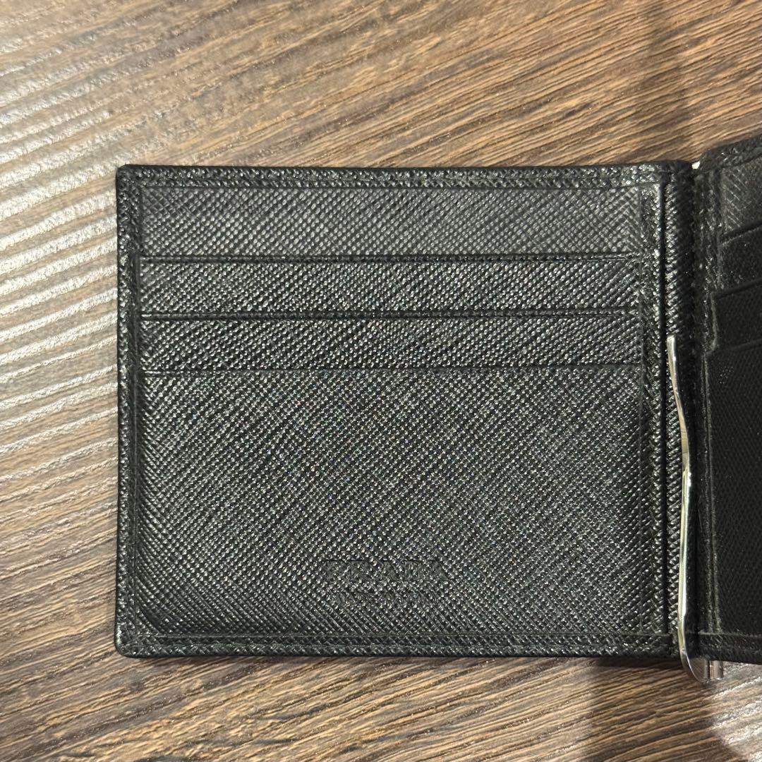PRADA サフィアーノ　マネークリップ