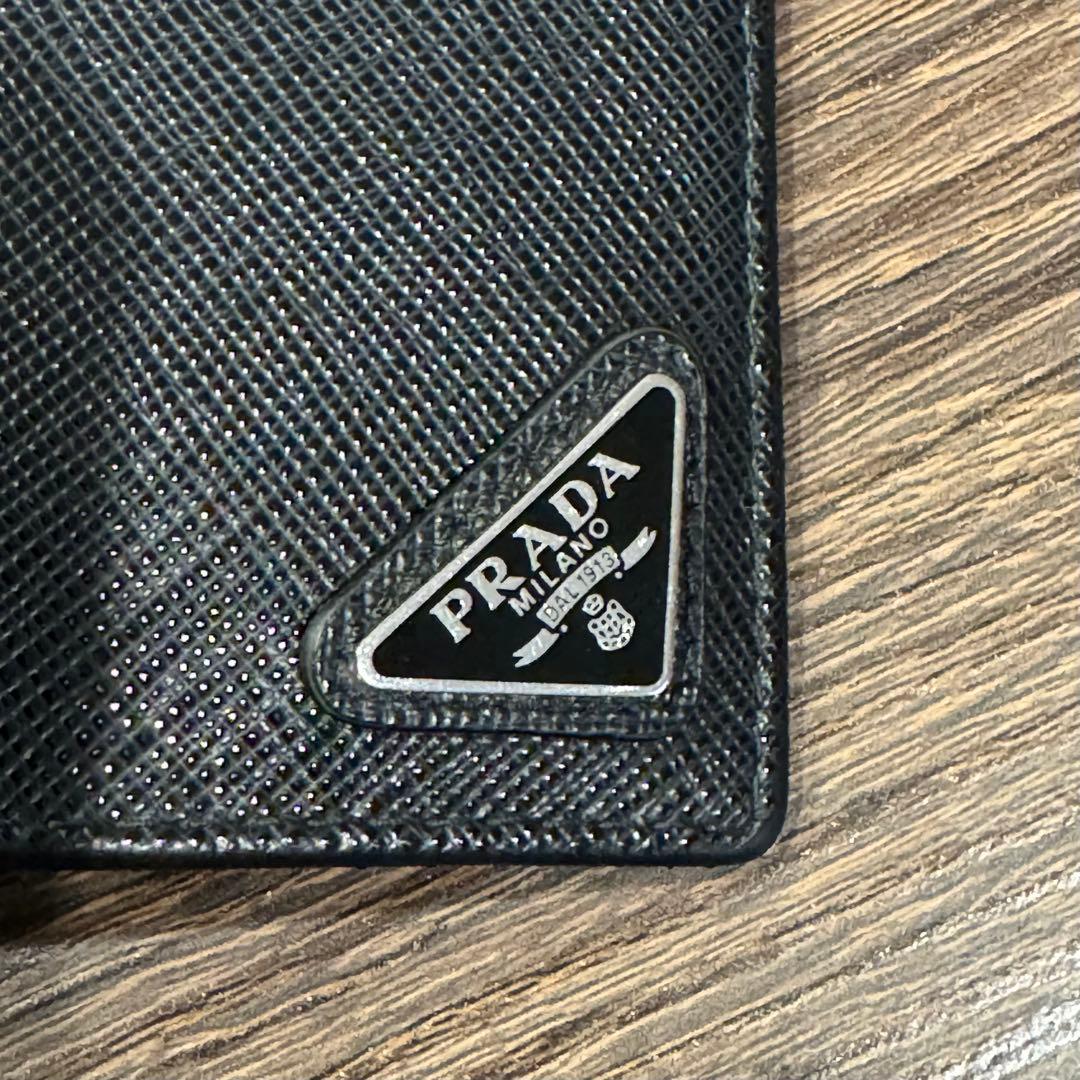PRADA サフィアーノ　マネークリップ
