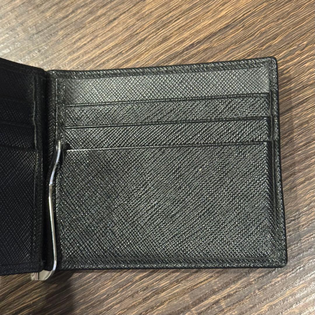 PRADA サフィアーノ　マネークリップ