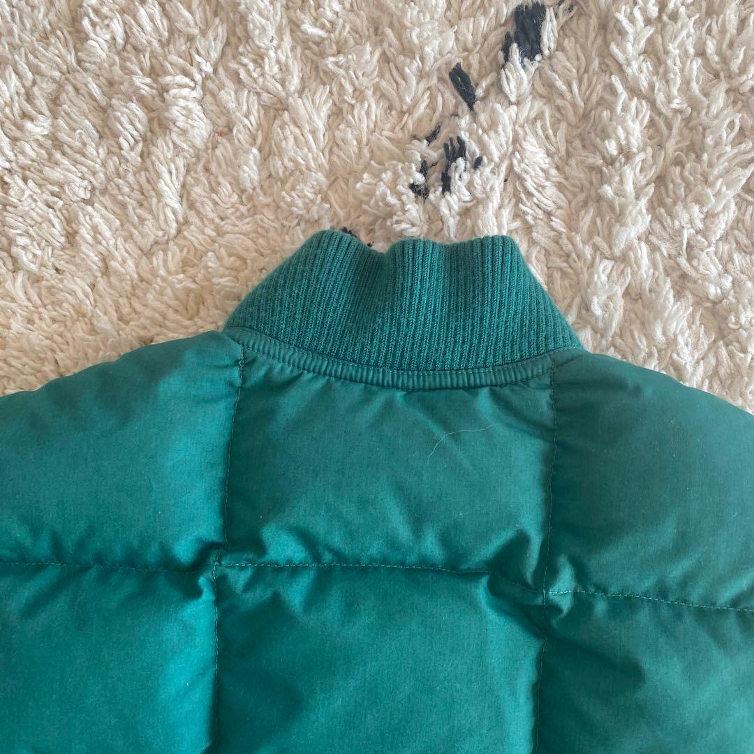 90s Eddie Bauer  downダウンベストS 黒タグ