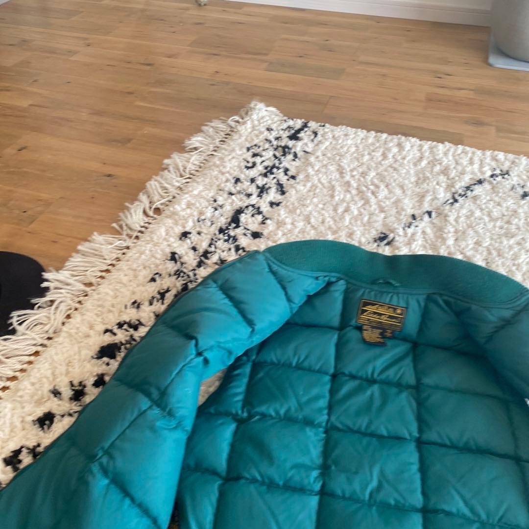 90s Eddie Bauer  downダウンベストS 黒タグ