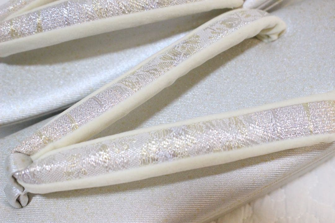 着物　バッグ　草履　紗織