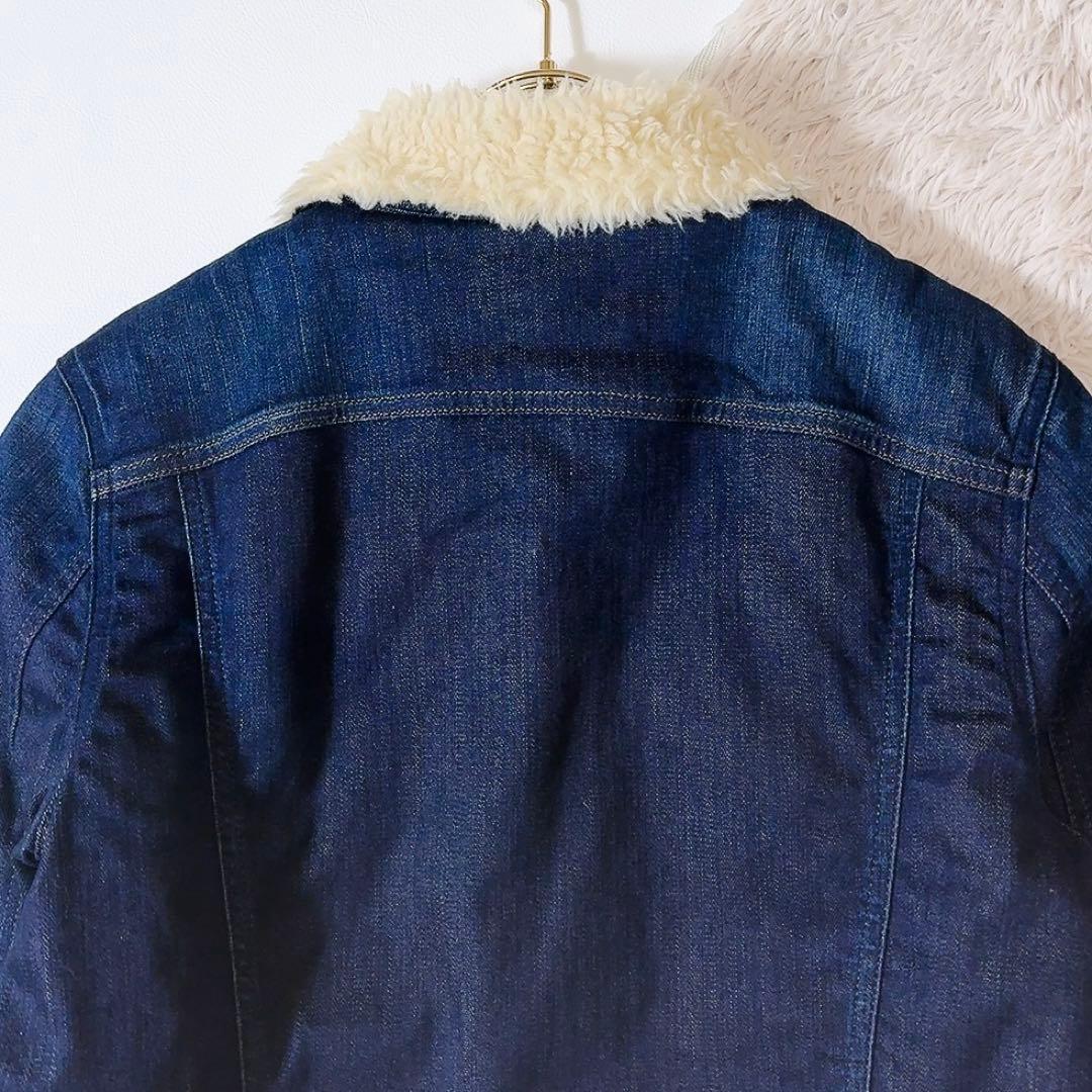 美品ꕥDIESEL INDUSTRY ディーゼル デニム ボアジャケット M