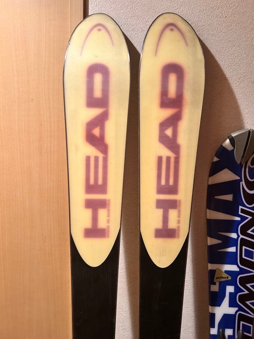 HEADスキー板、ストック、ケースセット170㎝