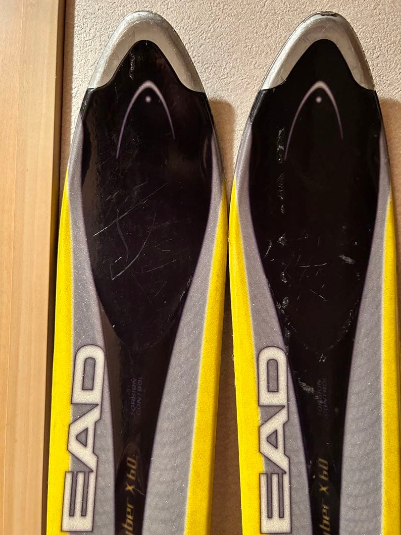 HEADスキー板、ストック、ケースセット170㎝