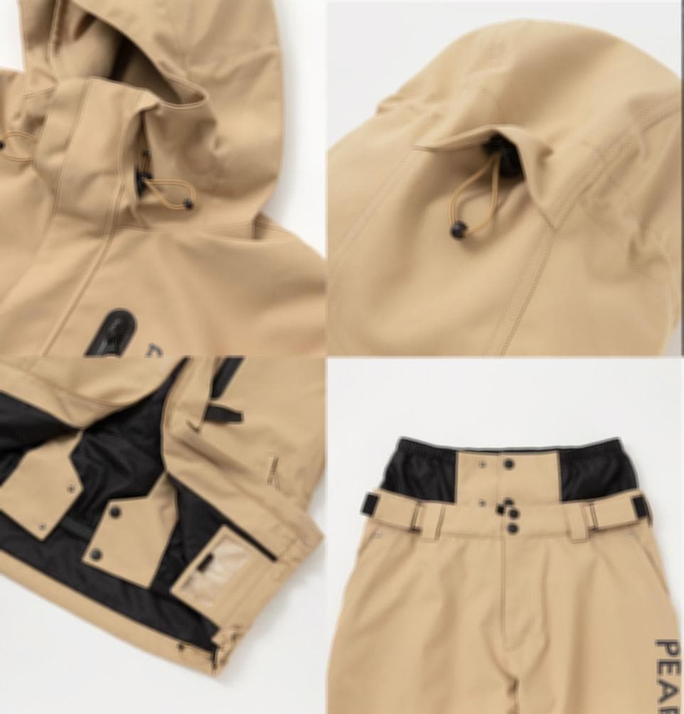 102,300円新品【パーリーゲイツ】スノーボードウェア上下セット 0(S-M)