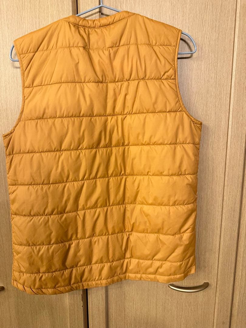 【ヤドカリ】THE NORTH FACE ダウンベスト オレンジ (S)