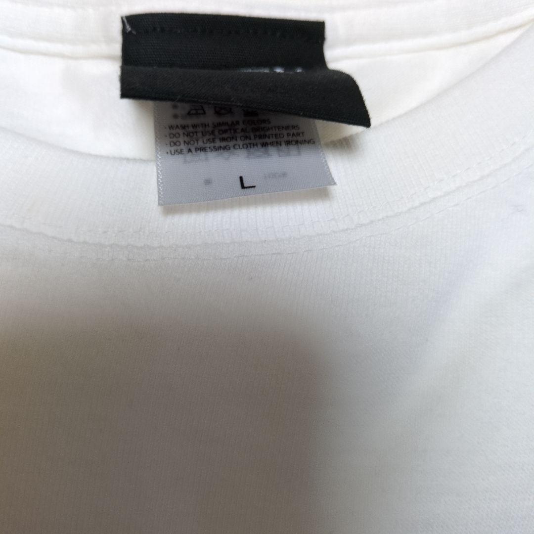 藤井風　God Bless Us 刺繍 Tシャツ Lサイズ ホワイト