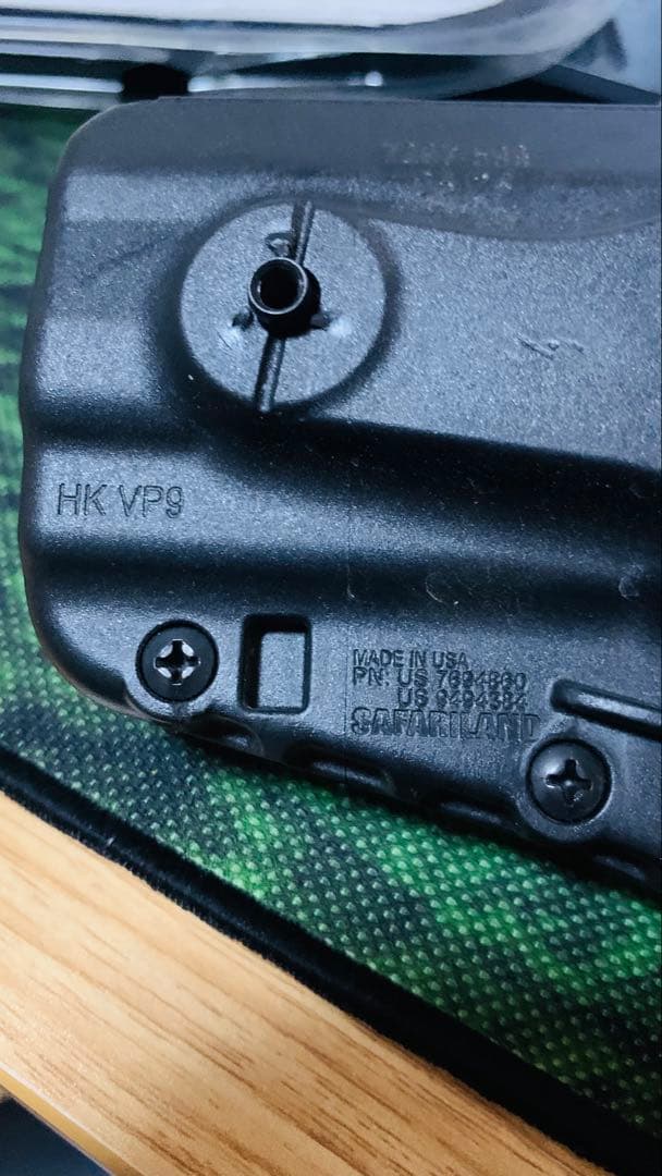 【実物】サファリランドH&K VP9/SFP9用ホルスターALS/SLS