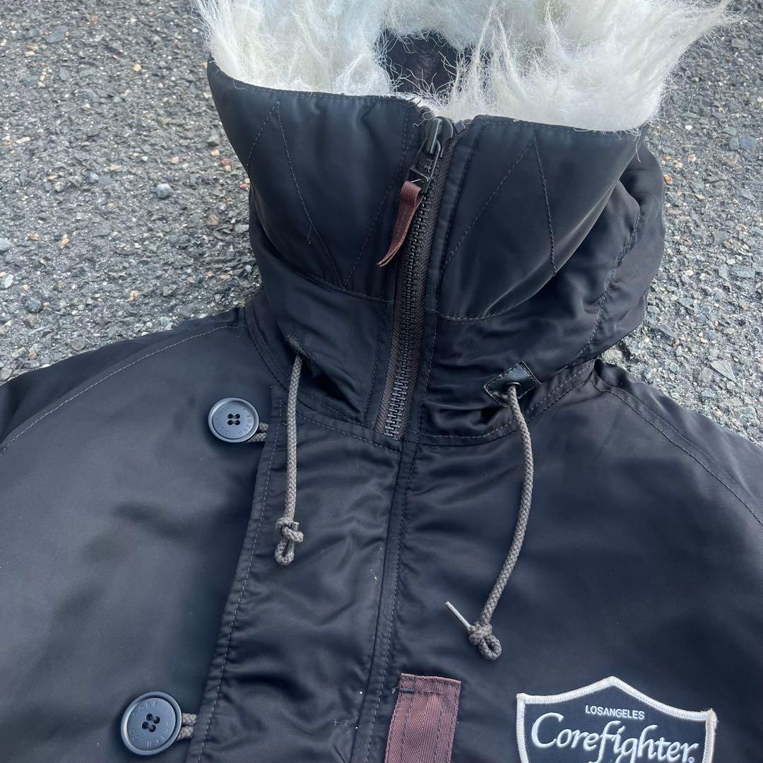 Corefighter n2b フライトジャケット　ファー　短丈　y2k 希少