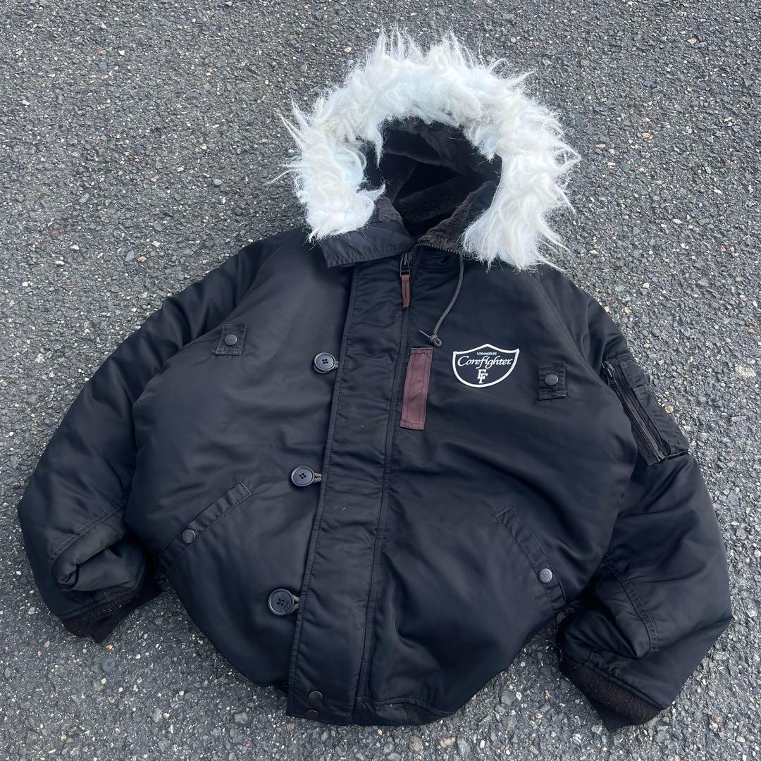 Corefighter n2b フライトジャケット　ファー　短丈　y2k 希少