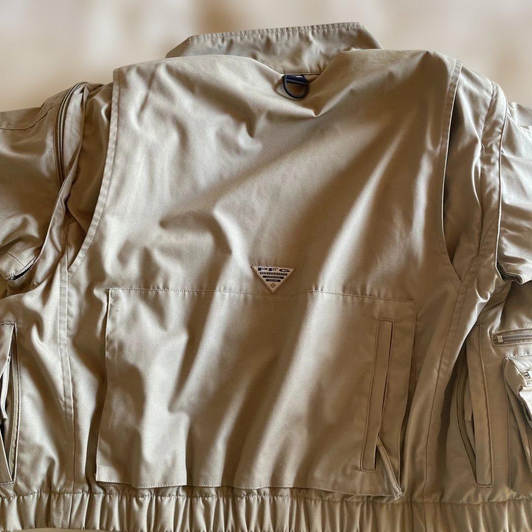 Columbia フィッシングジャケットM ベージュ