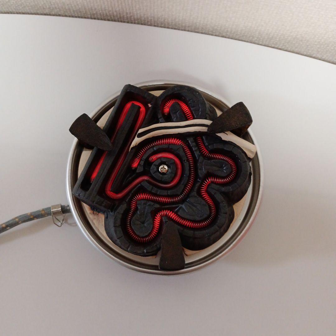 お茶道具　 野々田商店 炭型電熱器 野々田式 200w300w500W