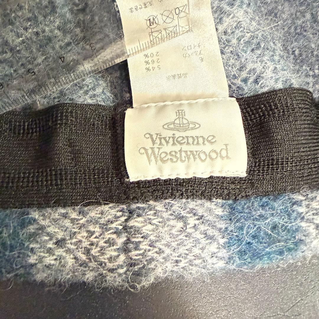 Vivienne Westwood ニット帽 アルパカ ウール S 金具 グレー