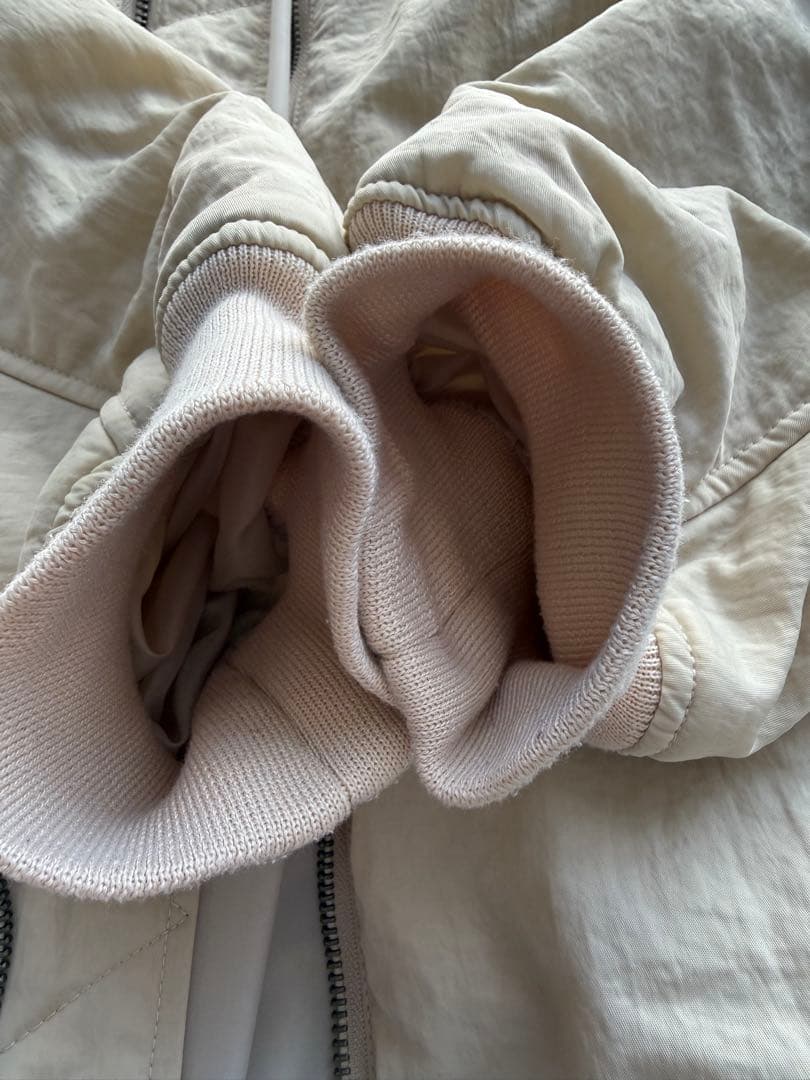 【美品】DISCOAT ディスコート メモリーボンバーブルゾン　アイボリー