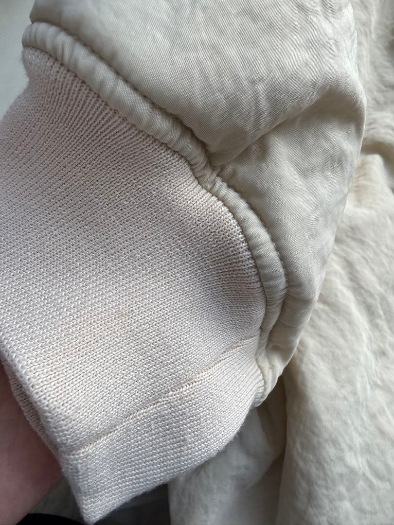 【美品】DISCOAT ディスコート メモリーボンバーブルゾン　アイボリー